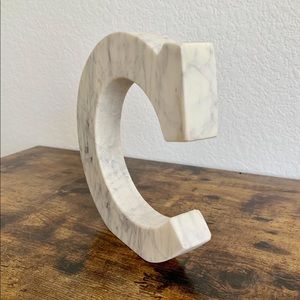 Marble Letter “C”